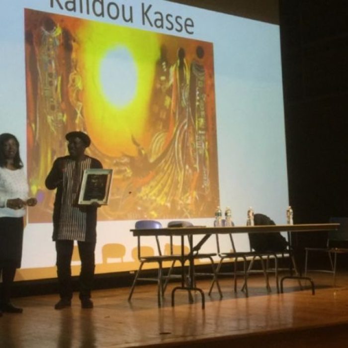 On October 24, Senegal was honored at the University of Massachusetts through visual artist Kalidou Kassé, the “Brush of the Sahel,” guest of honor at the 9th Boston Pan-African Annual Forum, chaired by Dr. Joyce Hope Scott.