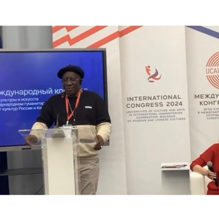 Cultural Congress – Presentation by Kalidou Kassé, in collaboration with the Moscow University of Arts and Culture (2024).