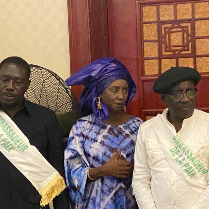 In September 2021, Kalidou Kassé, visual artist, was appointed Ambassador of Peace through the “Global Prosperity and Peace” initiative.